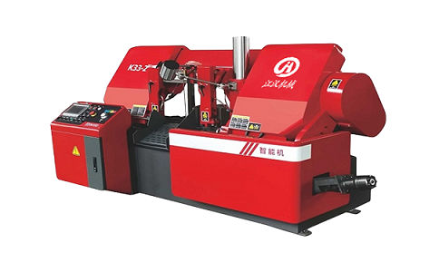 四会卧式带锯床切削金属时出现打齿的原因是什么？